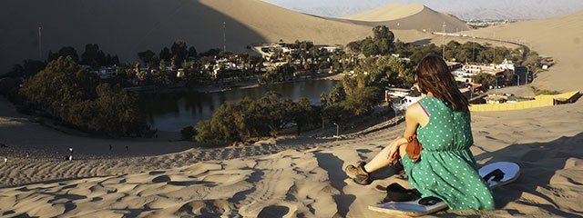 Laguna de la Huacachina Laguna de la Huacachina